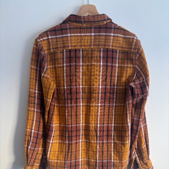 Levi’s Vintage Clothing LVC Plaid Check Flannel Shirt - Small - Picture 7 of 10